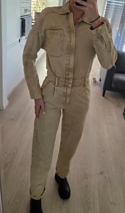 Overal denim, pull&bear,s / xs