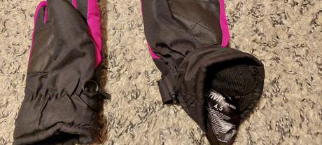 Rukavice thinsulate veľ. 4,5 (6-8 r.), crivit,116