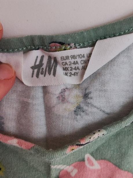 Šatky, h&m,98