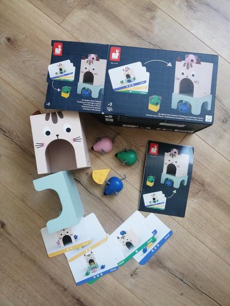 Janod didaktická hra mačka a myš, 