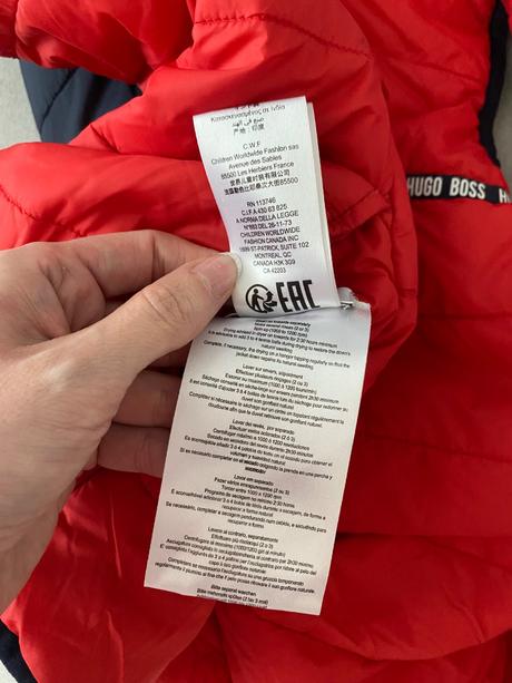 Hugo boss obojstranna vesta, hugo boss,140