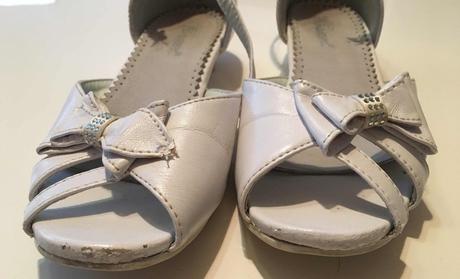 Slávnostné topánky sandálky k šatám, 32