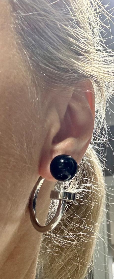 Calvin klein nausnice kruhove, calvin klein