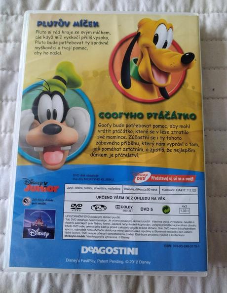 Dvd mickeyho klubík č.1, 