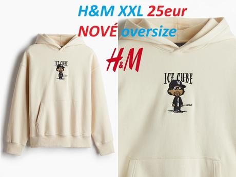 Mikina hm, mikina santa reserved, h&m,l / xxl