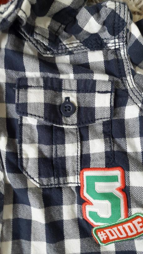 2kosela flanelka s kapucou, f&f,80