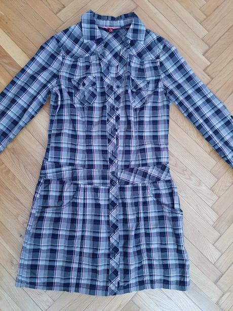 Košeľové šaty, h&m,164