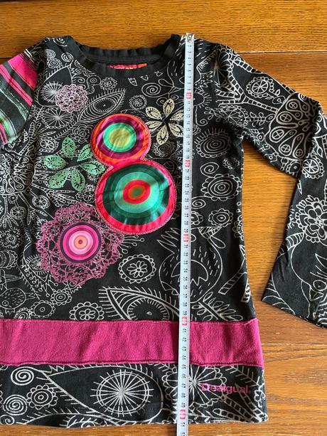 Tričko desigual s mandalami 134/140, desigual,134