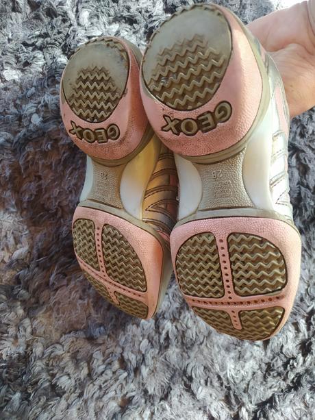 Kožené topánky, geox,27