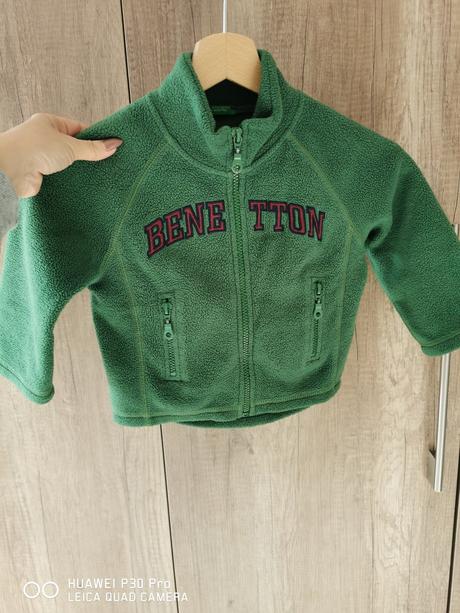 Fleecova mikina, benetton,92