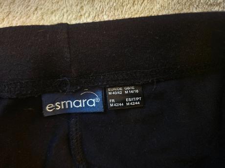 Dámske legíny s čipkou na spodkoch esmara 40/42, esmara,m