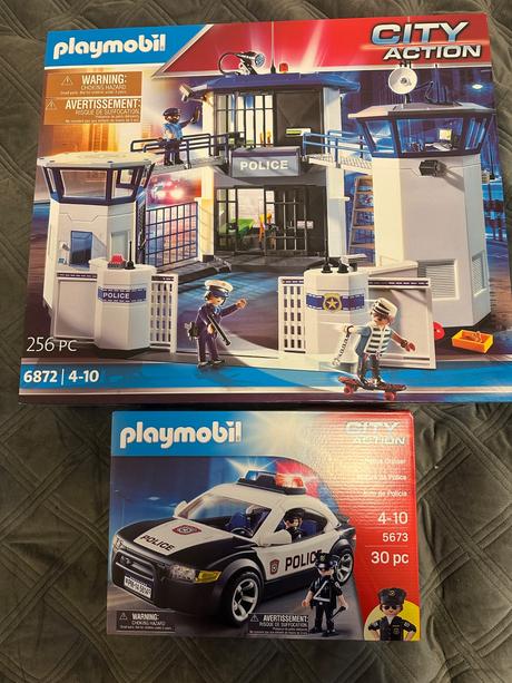 Playmobil policajna stanica 6872 +auto 5673, 