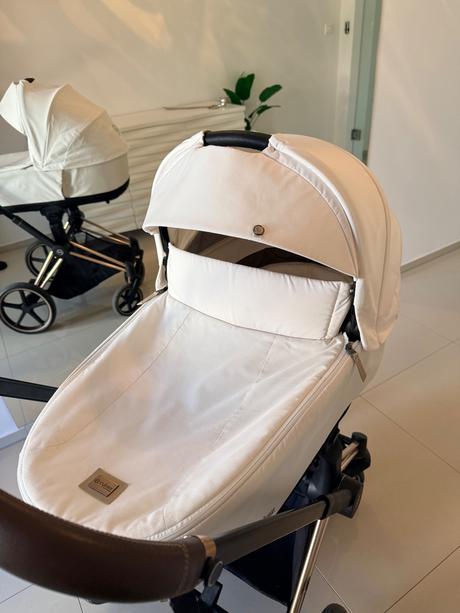 Cybex priam off white vanička 4.0, cybex,cybex priam 4