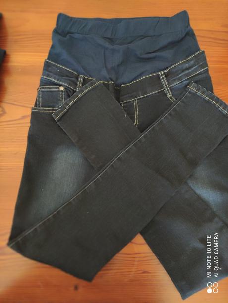 Tehotenské rifle a tepláky m/l, l