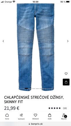 Frajerske rifle top stav, bonprix,146