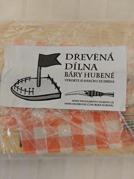 Kreatívna drevená stavebnica loďka, bára hubová,