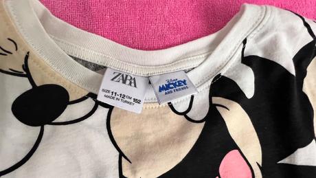 2 x tričko - top stav, zara,152