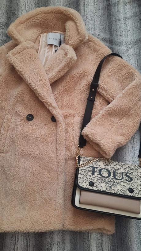 Teddy kabát loavies, s