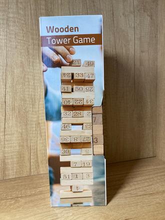 Predám wooden tower game,
