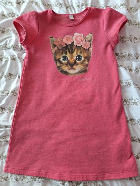 Šaty s macickou 116/122, esprit,116