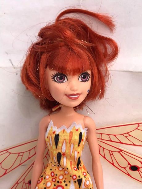 Babika mia od mattel s kridlami, cca 23cm, 