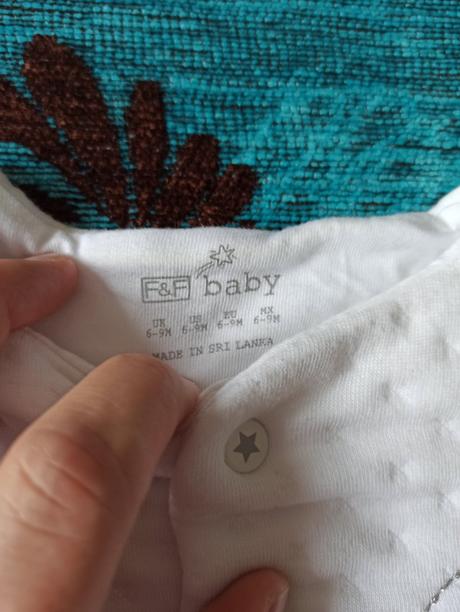 Teplý mäkkučký svetrík so sloníkom, f&f,74