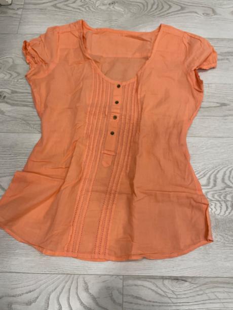 Lososová ľahká blúzka, m