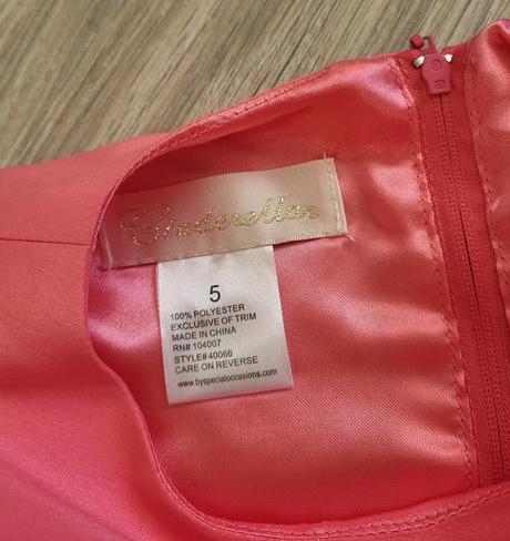 Elegantné šaty cinderella na 5 rokov, 110