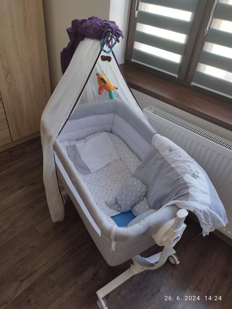 Prístavná postieľka cullami cam, šírka (cm): 60,dĺžka (cm): 100