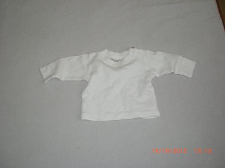 Biele tričko pre bábo, 56