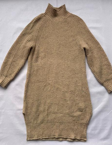 Gant - pletené vlnené melírové šaty, gant,xs