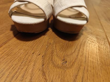 Sandálky na platforme, new look,37