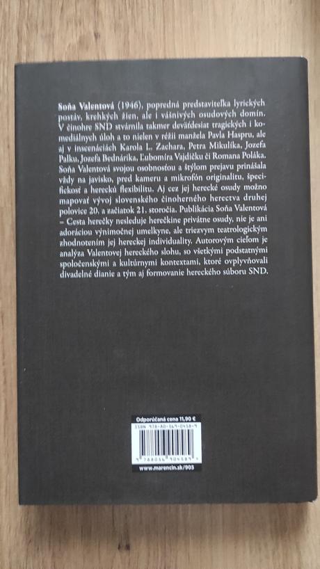 Kniha sona valentova,