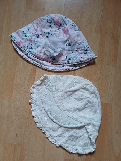 2x letný klobúčik 86/92, f&f,86
