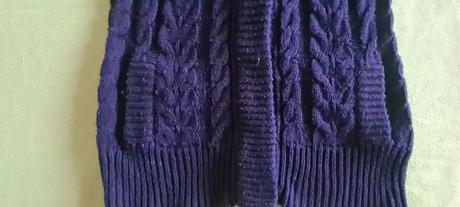 Pletená vesta s kapucou, zara,152