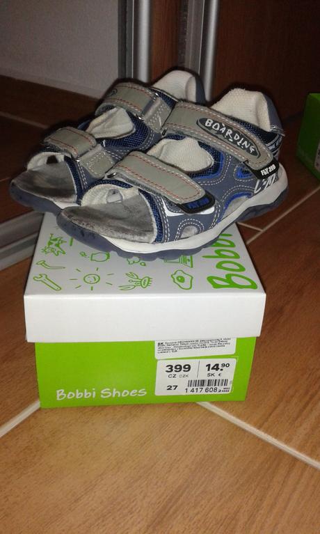 Sandálky, bobbi shoes,27
