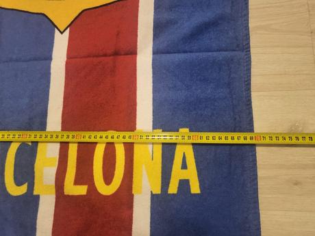 Osuška fc barcelona - použitá raz, 