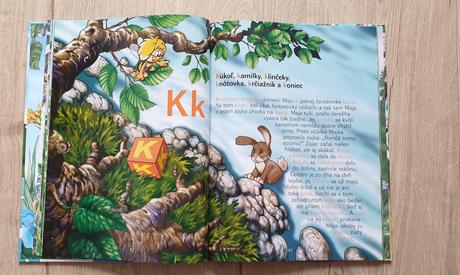 Knizka o vcielke maji - slabikar, 