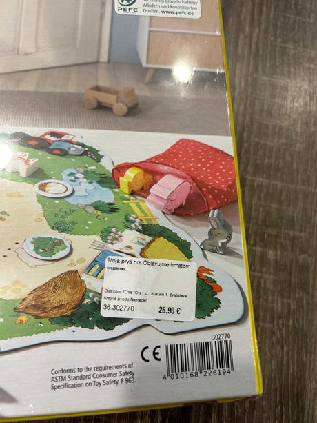 Haba - moja prvá hra- objavujme hmatom,