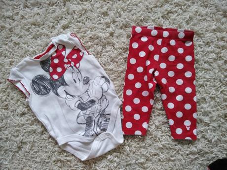 Komplet minnie mouse (s poštou), f&f,74