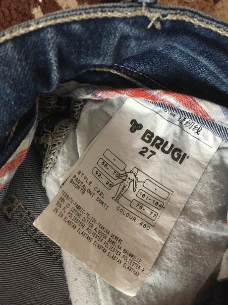 Kraťasy riflove, brugi,26