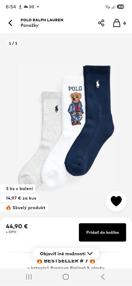 Polo ralph lauren ponozky, ralph lauren