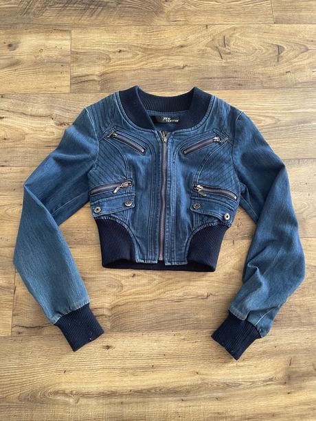 Krátka riflova bundicka, xs