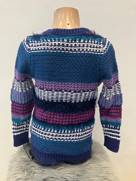 Dievčenský sveter farebný desigual (5-6r.), desigual,110 / 116