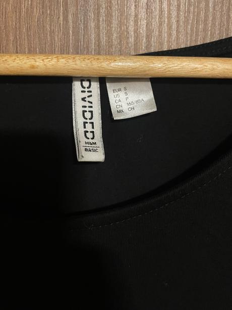 Čierne šaty, h&m,s