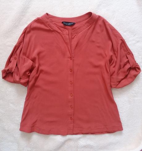 Dorothy perkins tehlová blúzka, dorothy perkins,m