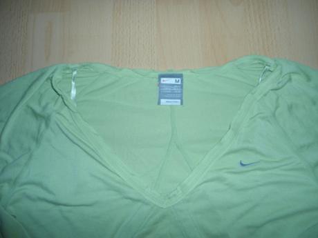 Bledozelene tricko nike, nike,m