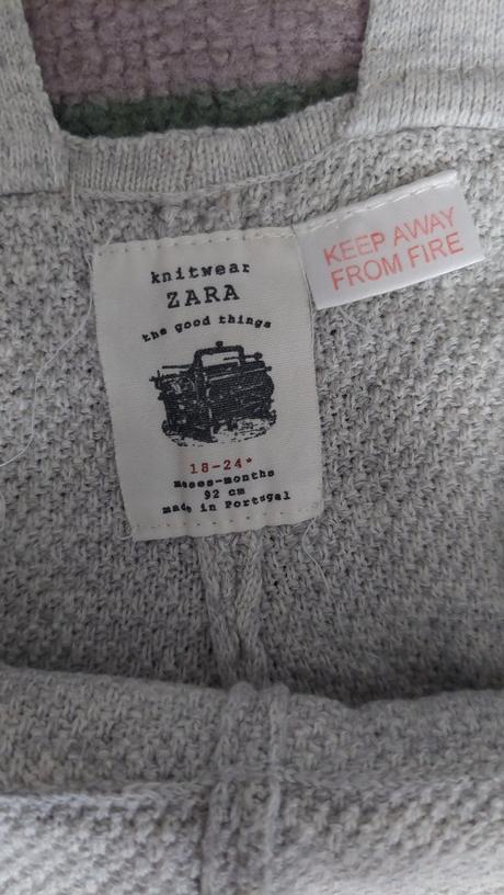 Trakače zara, nohavice na traky veľ.92, zara,92