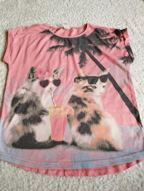 Macickove tričko 158/164, lindex,158