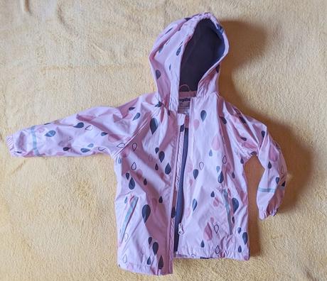 Zateplená nepremokavá bunda, lupilu,98